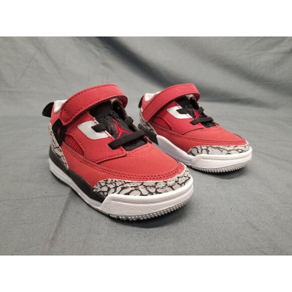 Jordan Toddlers Spizike Low (TD) Sneakers Slip On Red Gray Size 10 NEW IN BOX - Picture 8 of 11